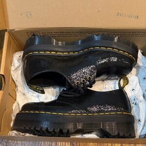 Dr. Martens Black  Platform Shoes